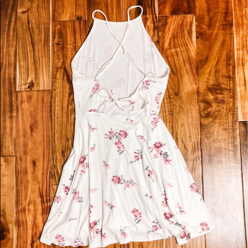 Garage Open Back Floral Dress